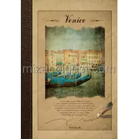 Зошит в твердій палітурці серія  "Венеція" 96 арк.
